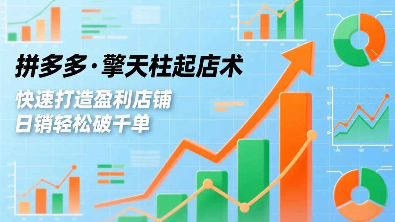 拼多多·擎天柱起店术3.0(更新-享梦库