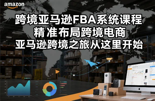 跨境亚马逊FBA系统课程，精准布局跨境电商，亚马逊跨境之旅从这里开始(更新)-享梦库