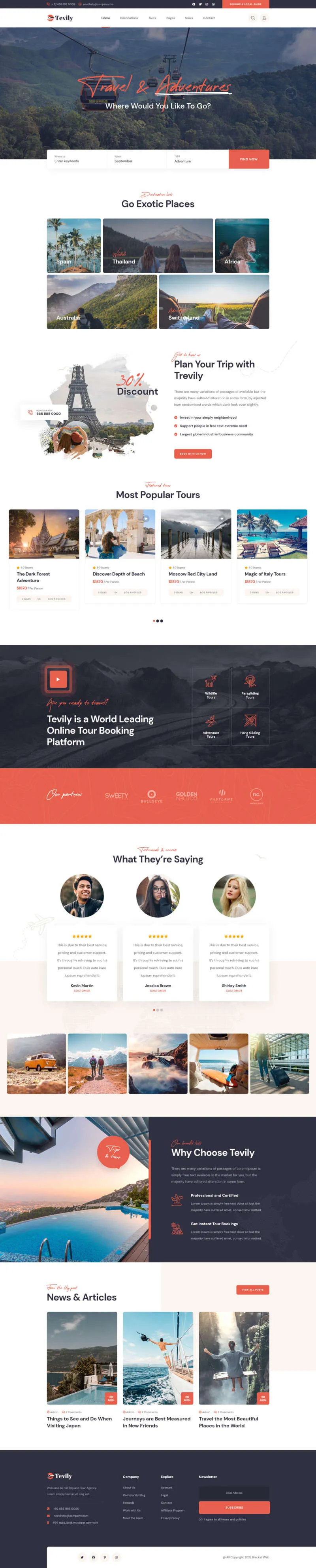 响应式旅游团旅游社景点介绍html网站模板 - 享梦库-享梦库