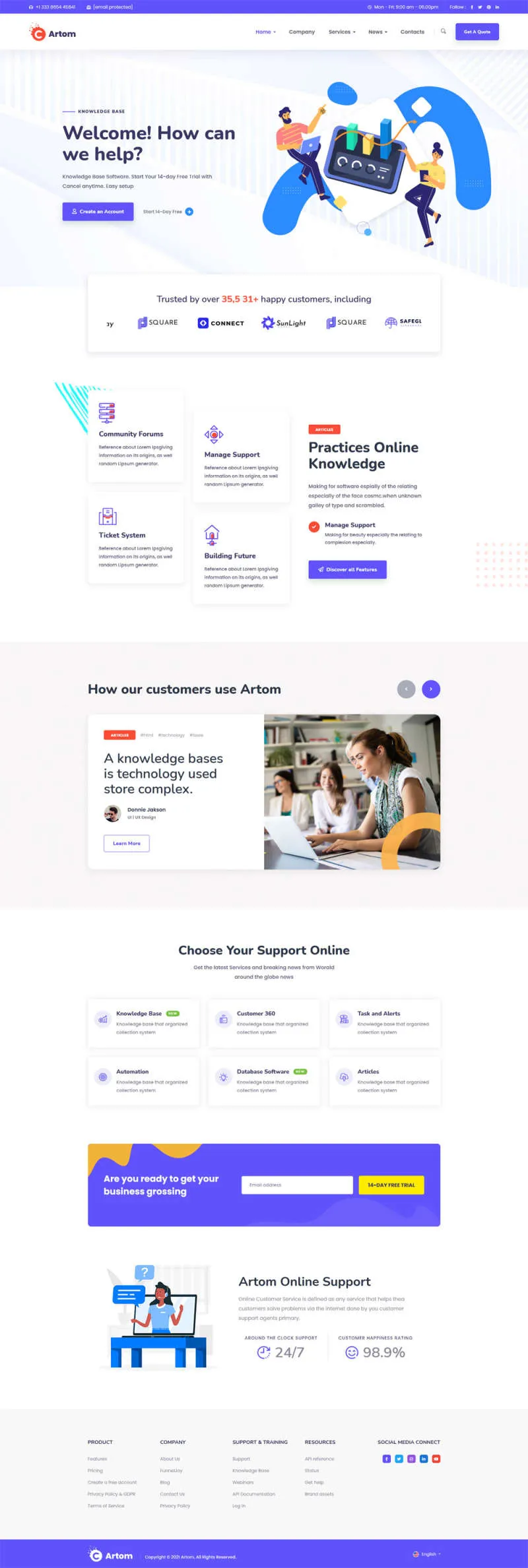 云计算数字软件方案解决企业html模板 - 享梦库-享梦库